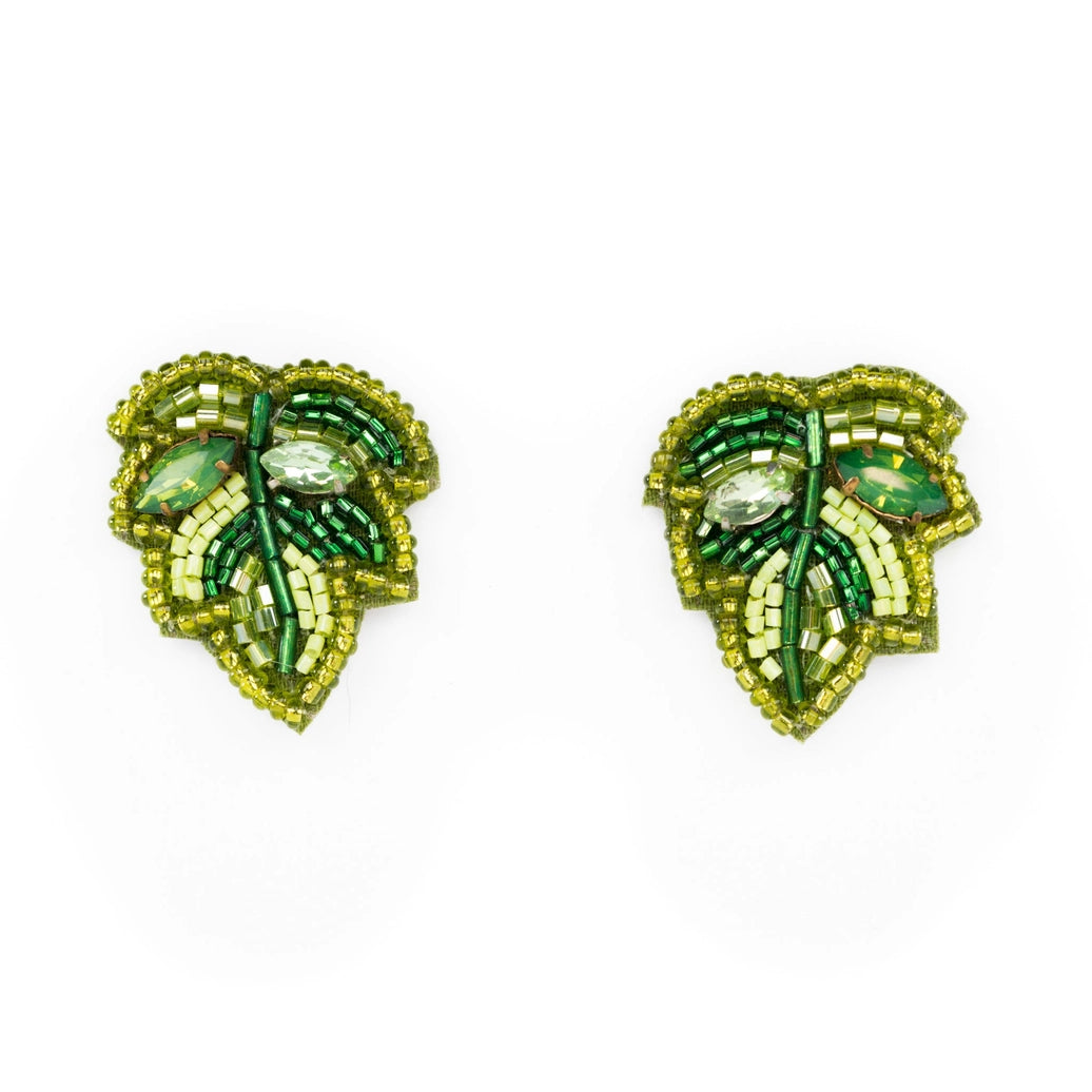 Palm Leaf Studs