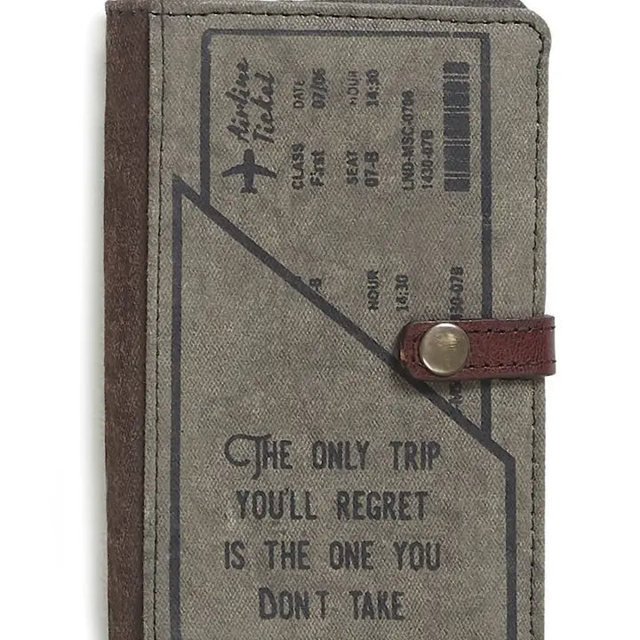 Trip Regrets Passport Travel Wallet