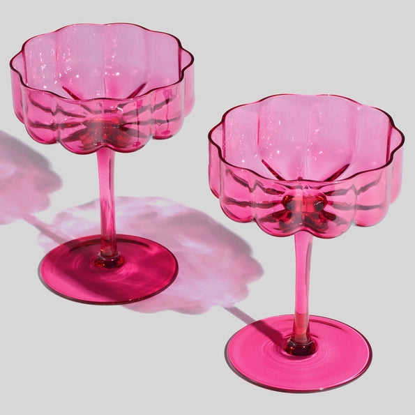 Flower Wave Glasses