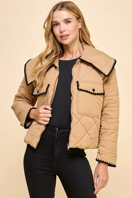 Quilted Puffer Jacket