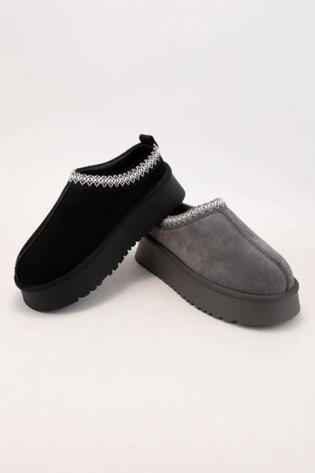 Remy Short Ankle Fur-Lined Cozy Slipper