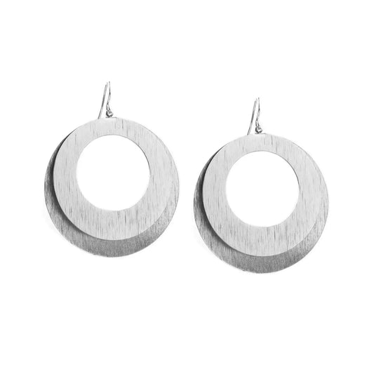 Circle Statement Earring