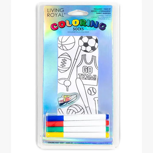 Diy Coloring Sports Socks