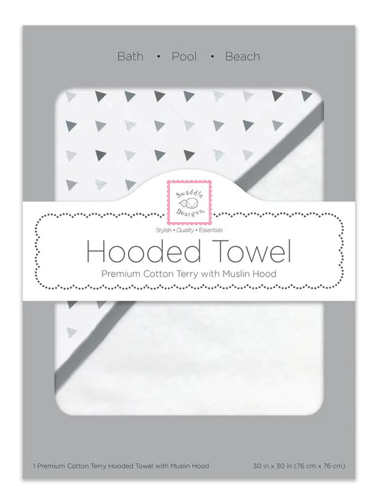 Muslin + Terry Hooded Towel