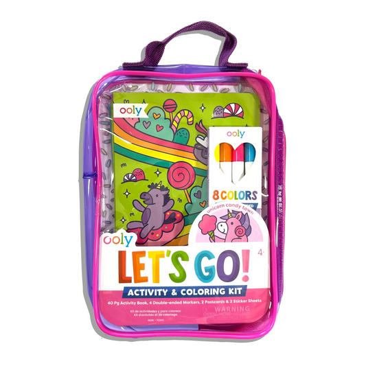 Ooly Activity & Coloring Kit