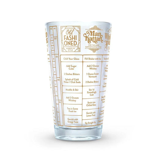 Recipe Pint Glass