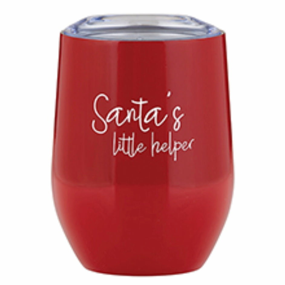 Wine Tumbler - Holiday Sayings