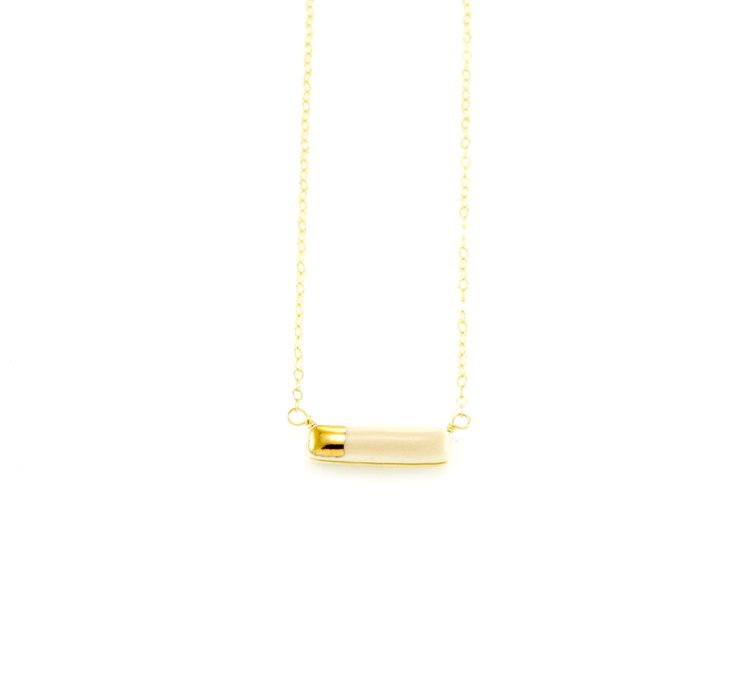 Zoe Comings Teeny Reed Necklace