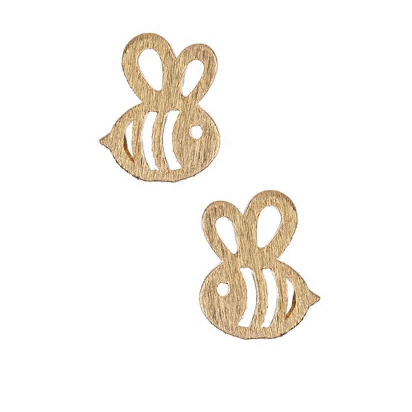 Mini Silver and Gold Post Earrings