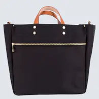 Codie Nylon Tote with Leather Accents