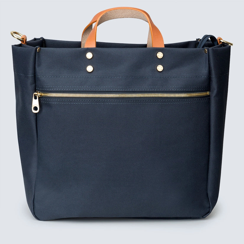 Codie Nylon Tote with Leather Accents