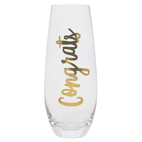 Champagne Glass - Congrats