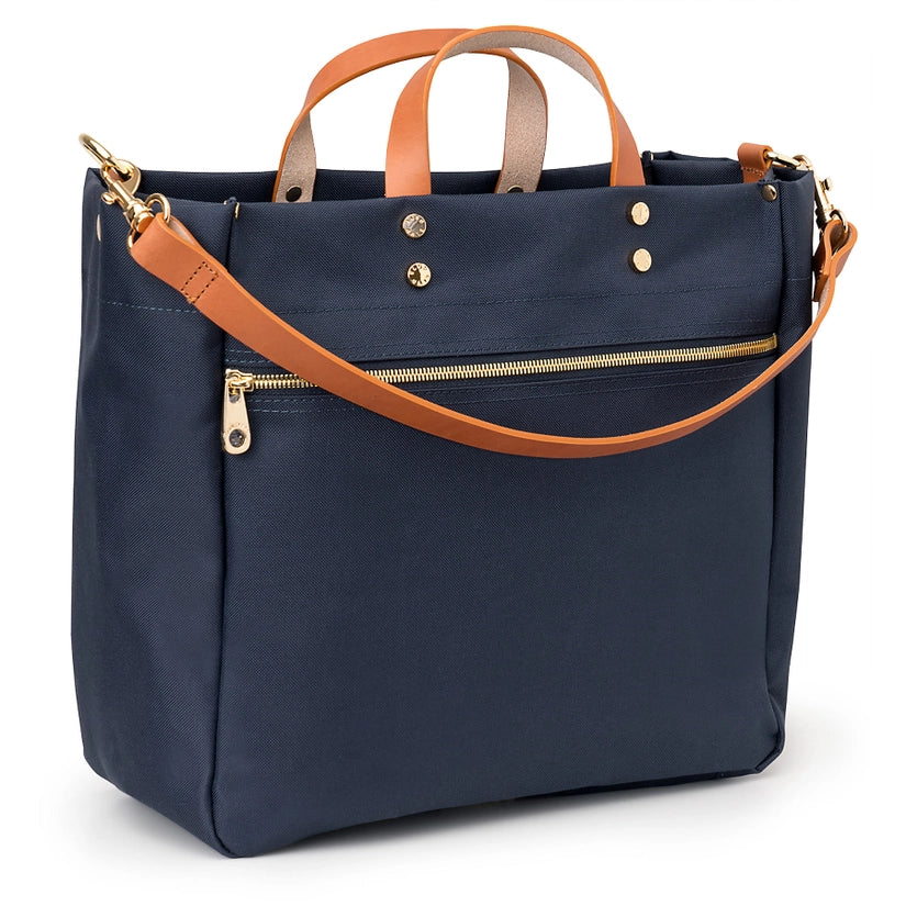 Codie Nylon Tote with Leather Accents