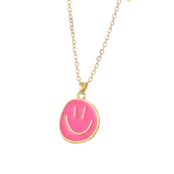 Funky Smiley Face Necklace