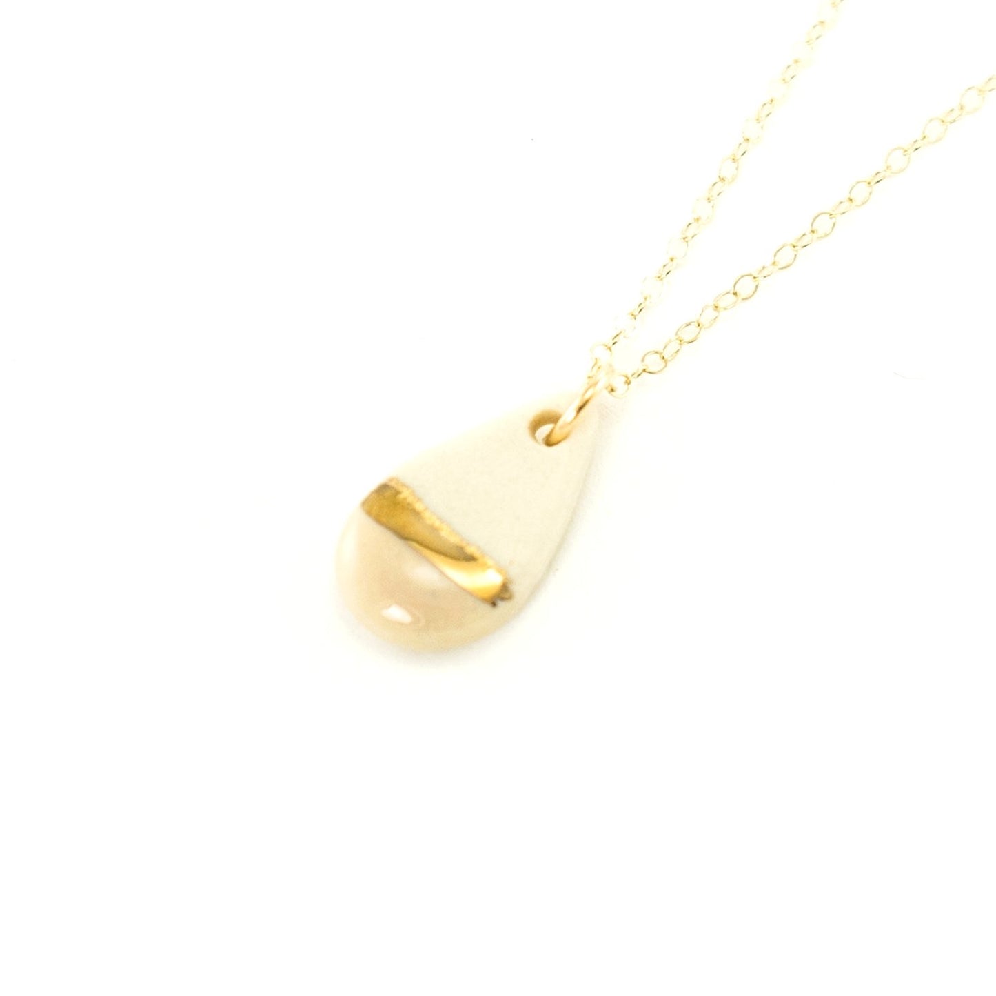 Zoe Comings Tiny Teardrop Necklace