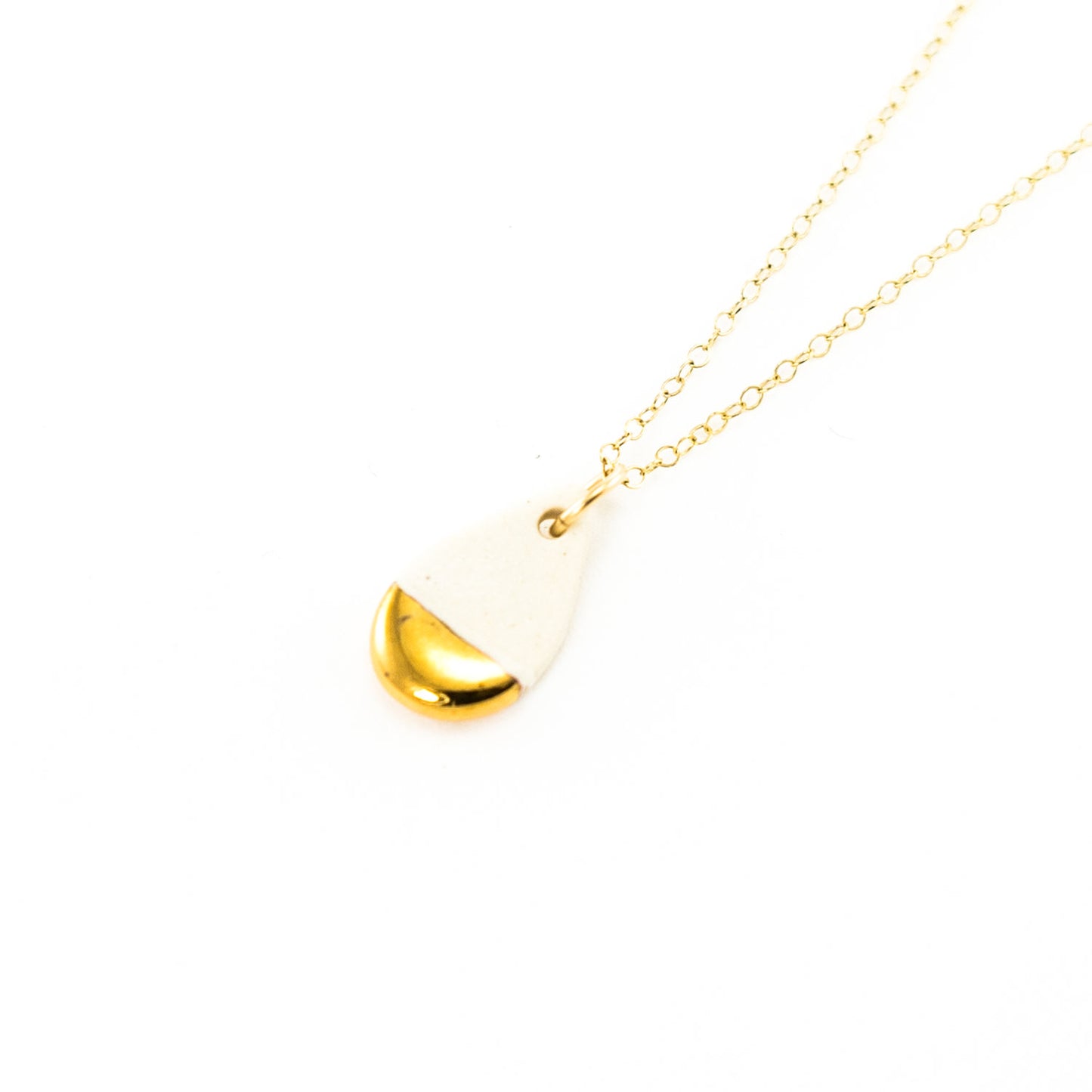 Zoe Comings Tiny Teardrop Necklace