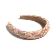 Padded Straw Headband