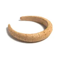 Padded Straw Headband