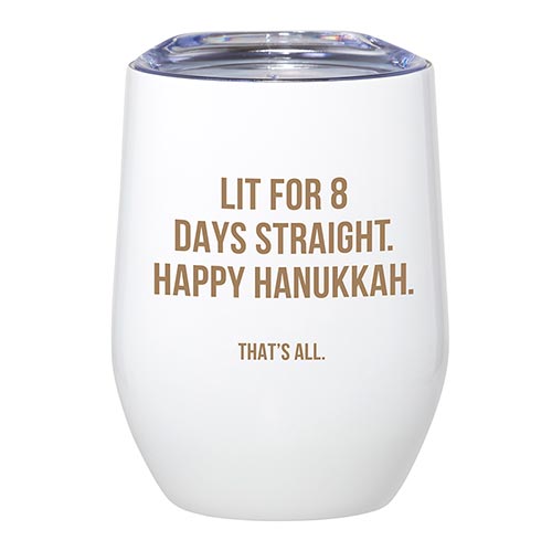 Wine Tumbler - Holiday Sayings